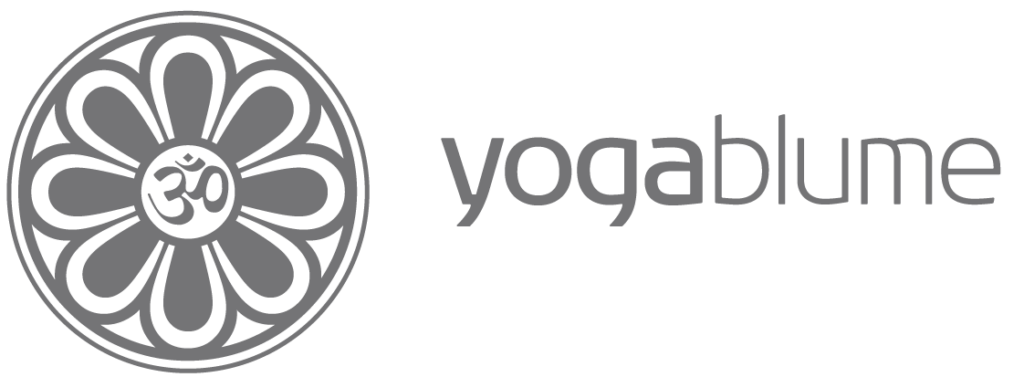 Das Logo von der yogablume in Ludwigsburg.