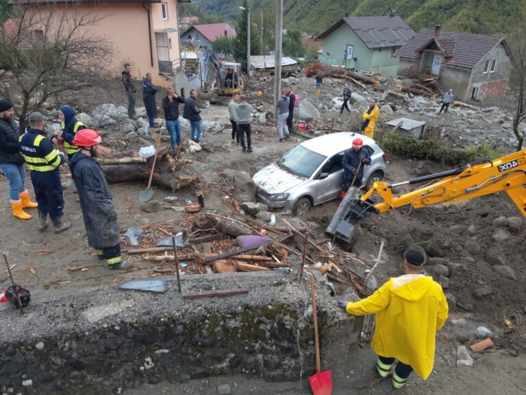 Ueberschwemmungen in Bosnien-Herzegowina