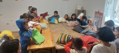 Kinder in Rumänien in der nachmittagsbetreung.